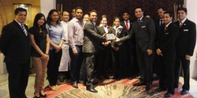 Hotel Sahara Star honoured with award  